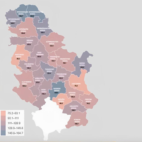 Pogledajte kako izgleda i šta pokazuje interaktivna mapa o stopi oboljevanja od karcinoma u Srbiji? TAMNE BOJE na mapi PALE ALARM... (VIDEO)