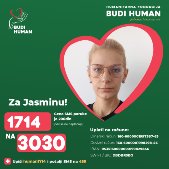 Pomozimo Jasmini da pobedi po drugi put